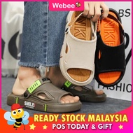 READY STOCK💝 WEBEE 2408 SPORT Men's Slippers Summer Lightweight Coconut Sandals Outdoor Non Slip Bea