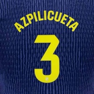 OFFICIAL AZPILICUETA #3 La Liga 2025-26 Atletico Madrid Away PRINT