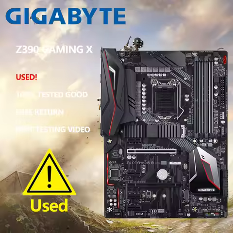 GIGABYTE Z390 GAMING X LGA1151 Motherboard DDR4 Intel i9 i7 i5 i3 CPU Intel Z390 Gaming Placa-mãe 11