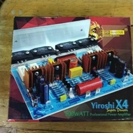 KIT POWER AMPLIFIER YIROSHI X4 +TR 500watt mono