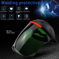 face shield 【Ready Stock】 COD Face Shield Full Face Grinding Shield Flip Front Shade UV Face Shield Anti-Fog Window with