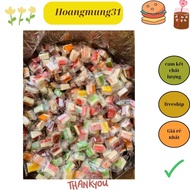 Mixed Flavored Coconut Wax Candy, Sugar-Free Coconut Wax Candy, Less Sweet, Ben Tre Coconut Wax Cand