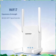 WIFI 7 BE600 WIFI 7 Range Extender 2.4G/5G Repeater Signal Booster Amplifier with Antenna WPS/Reset 