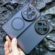 Magnets Case For Vivo X300 Pro Vivo X300 Magnetic Wireless Charger Camera Protector Holes Magnetic S