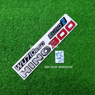 Sticker hino 300 wu710eco euro2