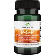 Swanson P5P 40mg - vitamin B6, P-5-P supplements 60 tablets