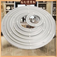 Aluminium Lazy Susan Rotating Bearing Turntable Turn Table Round Swivel Plate for dining table