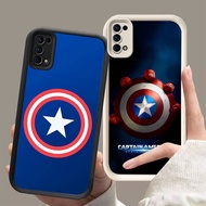 YZ-85Captain America Cool Casing for OPPO Realme Reno Find Narzo X3 N63 C65 N53 4 6 5 Lite 5G