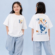 Amigo Kids Short Sleeve Boxy - Boxy Short Sleeve Kids T-Shirt HONEY