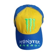 Topi baseball mtotgp valentino rossi kuning biru monster yamaha 46
