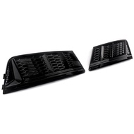 Good

 For 206-2018 Audi A4 B9 Standard Bumper Fog Light Grille S4 Honeycomb Look Black