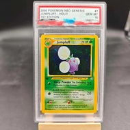 Pokemon PSA10 DIY PTCG Rating Card 2000 NEO GENESIS JUMPLUFF - HOLO 1ST EDITION 7/111  EN Collection