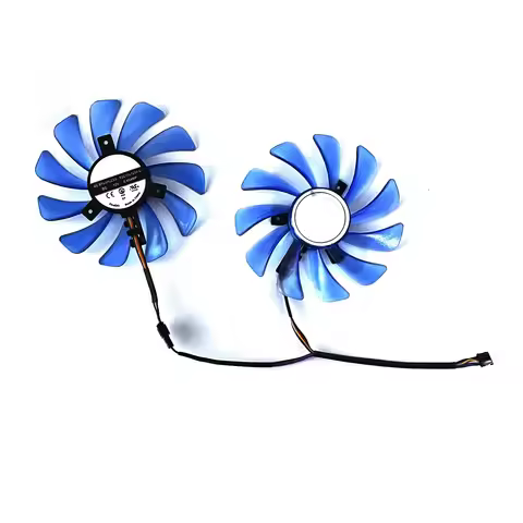 For HIS RX 580 RX570/470/480 Graphics Card Fan 95mm 4pin DC 12V 0.45A FDC10U12S9-C CF1010U12S RX580 