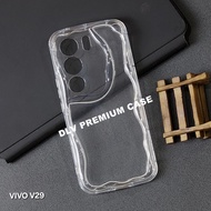 VIVO V29 5G VIVO V29E 5G CASE MELTING WAVY CLEAR CASE VIVO V29 5G VIVO V29E 5G G01