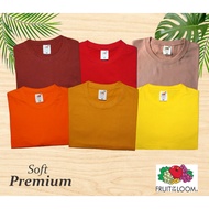 FRUIT OF THE LOOM T-Shirt 100% Cotton Soft Premium