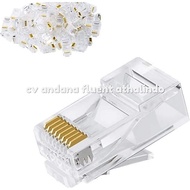 Connector rj45 cat 5 retail connector lan rj45 connector