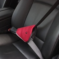 PLANTD Breathable Infant Stroller Cushion Solid Color Mesh Children Sponge Car Safety Belt Adjust Device Vehicle Seat Belt Cover Seat Belt Sturdy Adjuster Baby Shoulder Belt Pad