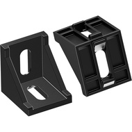 8Pcs 4040 Series Inside Corner Bracket Gusset, 40mm x 40mm Aluminum L Bracket Connector for 4040 408