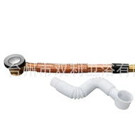 Sewer Copper Bathtub Bounce Type Manufacturer Sewer Sewer Pipe Corrugated Pipe Direct Supply High Qu