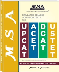 MSA UPCAT ACET DCAT UST & other universities Reviewer 2026