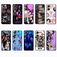 for 3c VIVO Y03 Y30T Y18 Y18S Y18E T3 Y37M Y19S Y28 V40 PRO Z9 lite NS16 bts Fashionable soft black 