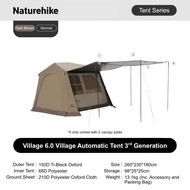 NATUREHIKE Village 6.0 Quick Setup Tent / Village 6.0 II Automatic Flagship Tent or 4 - 6 person