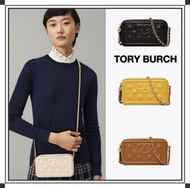 💛4色現貨💛Tory Burch FLEMING DOUBLE-ZIP MINI BAG  羊皮迷你小手袋 鏈條袋 手機袋