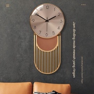 Modern luxury wall clock Glass wall clock