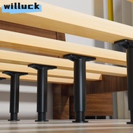 WILLUCK Bed Beam Support Telescopic Sofa Leg Cabinets Nightstand Storage Box Leg
