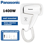 Panasonic ไดร์เป่าผม เครื่องเป่าผม กำลังไฟ 1500W ที่เป่าผมแขวนผนัง การควบคุมอุณหภูมิลม 3 ระดับ ลมแรง