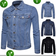 baju jaket lelaki jeans denim bergaya pilihan warna men jacket ss4970qq