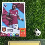 [ GENUINE ] - PANINI ADRENALYN XL PREMIER LEAGUE 2025 - MOHAMMED KUDUS (WEST HAM)