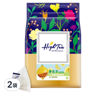 High Tea 伂橙 果乾茶 檸檬萊姆果味茶包 + 檸檬乾  4.5g  8包  2袋