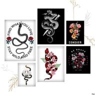 Ironed Image, Heat Pressed Image of Snake - Age of Snake 21