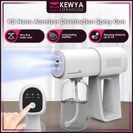 nano sprayer disinfectant Kewya Original Nano Spray Gun Disinfectant Spray Gun Machine K5 Alcohol Mist Wireless UV Handheld