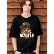 UnisexGym Workout Shirts Cotton Tee Shirts Men Motivational Hustle T Shirts Empowerment For Success