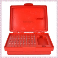 (QBEP) Pin Gauges 50Pcs M0-0.011-0.060 Inch Steel Pin Gauge Set Steel Plug Pin Gauge Set Steel Plug