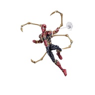 [AC] Gomamidou 1/9 Movie Anime Game Character Superhero Iron Spider Spider-Man Figure Body Replacement Parts Tools Accessories Full Set
