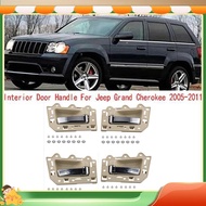 [mayige9ax]4Pcs Car Inner Door Handle Interior Handle for  Grand  2005-2011 1JV471J3AA 1JV461J3AA 5H