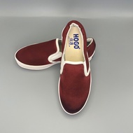 [ส่งเร็วพิเศษ!] HOGO รองเท้าผ้าใบ สลิปออน รองเท้าผ้าใบผู้หญิง Slip on รองเท้าแบบสวม รองเท้า รองเท้าผ