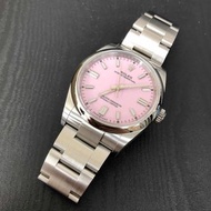 （現貨）全新24年Date ROLEX 126000 勞力士 蠔式恒動型 OYSTER PERPETUAL 126000-0008 糖果粉紅