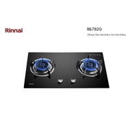 Rinnai 2-Burner Flexi Hob Built-in Gas Hob (Glass) Gas Stove RB-782G