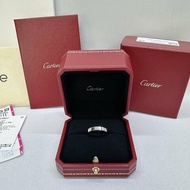 Cartier 經典LOVE白金戒指