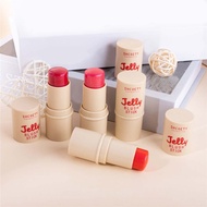 SHCOETY Jelly Blush Stick Long-lasting Blush Stick Multifunctional Blush Stick Natural Cream Blush J