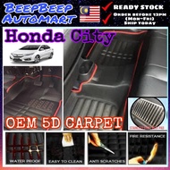 Honda City 5D Car Carpet Customized fit Car Floor Mat karpet Kereta