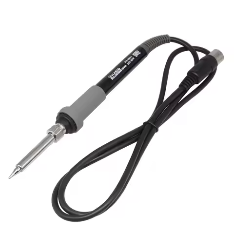 Welding Station Handle, 6-Pin Plug Thermostatic Handle, Soldering Iron Handle, White Light, Hakko Fx