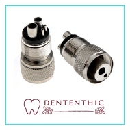 Dental 4-hole to 2-hole Handpiece Connector 2-hole Handpiece Connector/