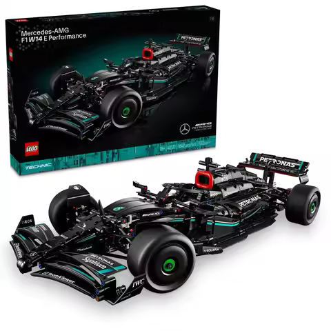 LEGO Technic Mercedes-AMG F1 W14 E Performance Race Car Building Set, Scale Model Car Gift for Adult