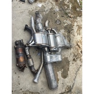 HONDA FK8 type R exhaust