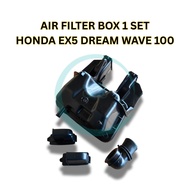 AIR BOX AIR FILTER AIR CLEANER KOTAK ANGIN HONDA EX5 HIGH POWER EX5 HP EX5 DREAM WAVE 100 MOTORCYCLE